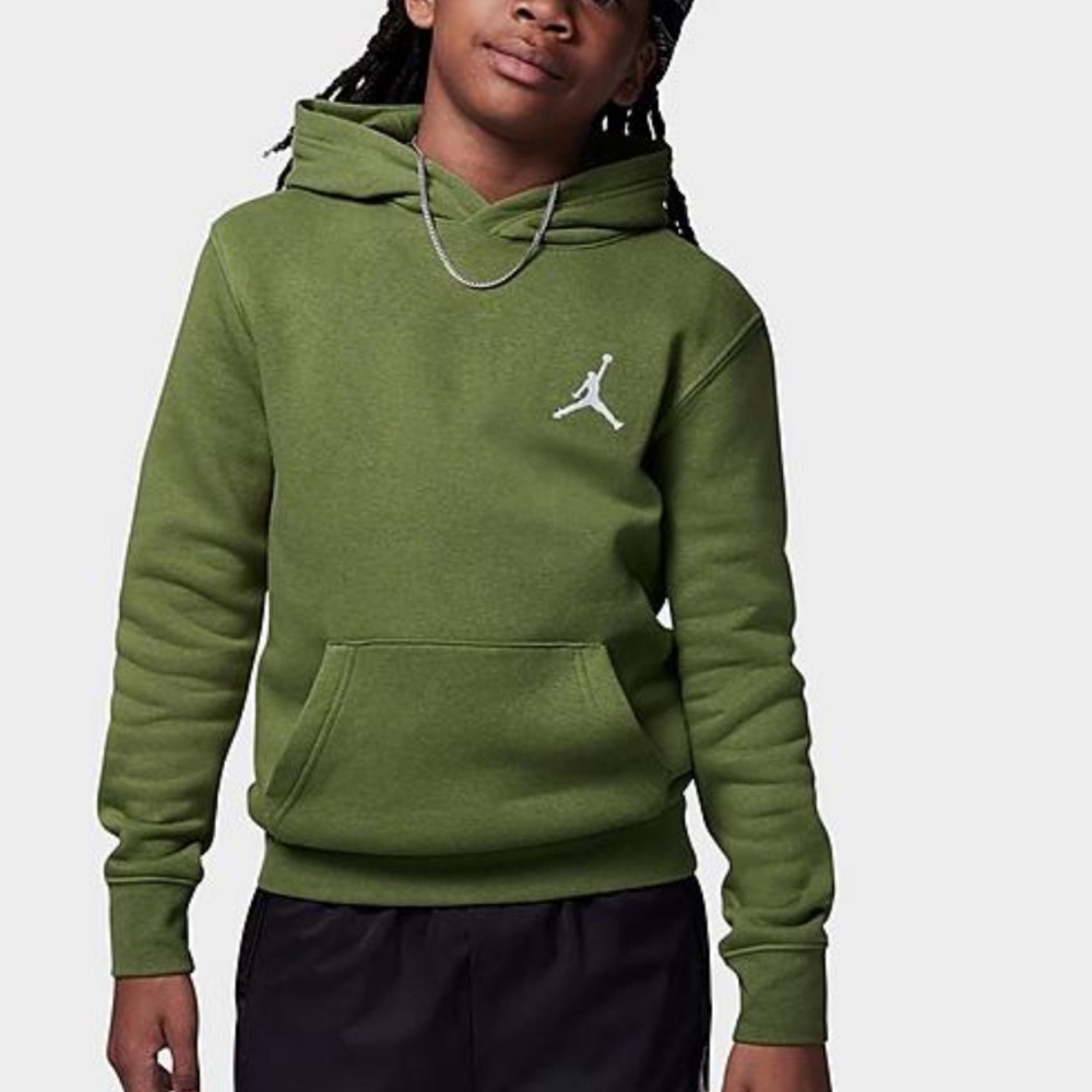 Jordan Green Hoodie for Kids